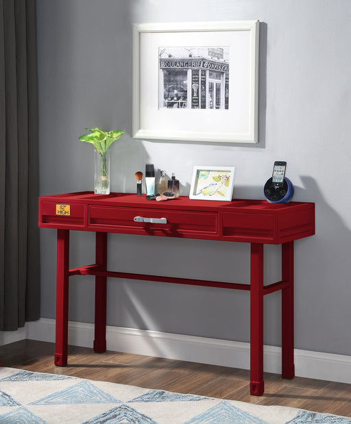 Cargo Red Vanity Desk - Levi's Discount Furniture (Vineland, NJ)