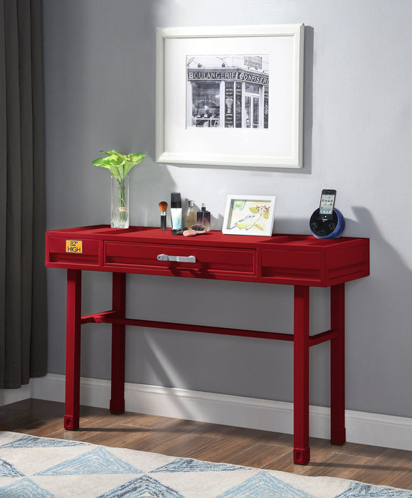 Cargo Red Vanity Desk - Levi's Discount Furniture (Vineland, NJ)