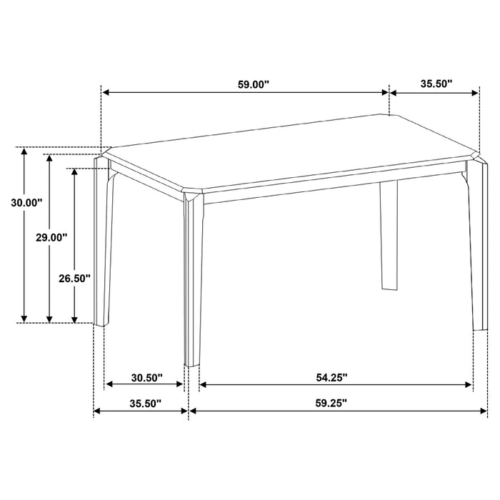 Almonte Dining Set - Levi's Discount Furniture (Vineland, NJ)