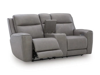 5Z-Comfort Power Reclining Loveseat with Console - Levi's Discount Furniture (Vineland, NJ)