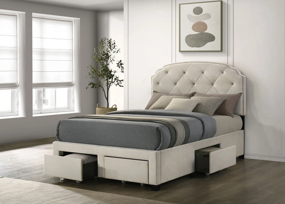 Marianna Panel Platform Storage Bed - Levi's Discount Furniture (Vineland, NJ)