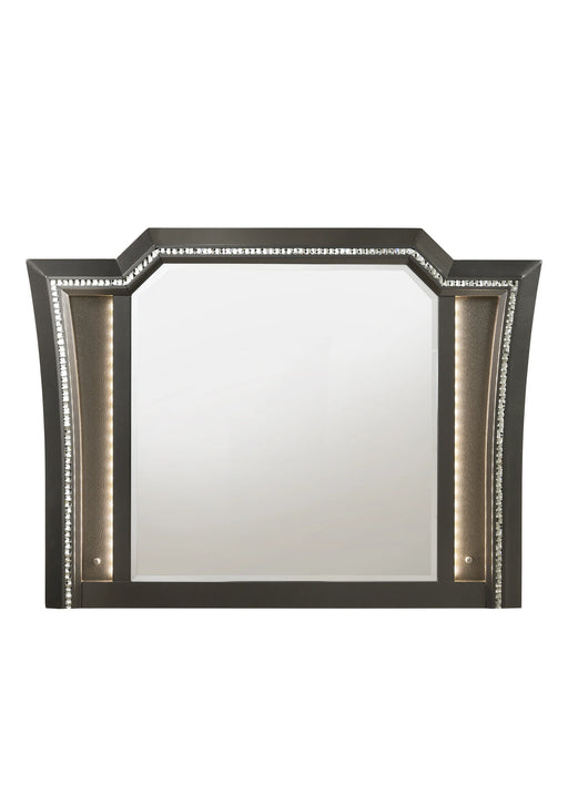 Kaitlyn Metallic Gray Mirror - Levi's Discount Furniture (Vineland, NJ)