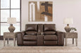 Alessandro Power Reclining Loveseat with Console - Levi's Discount Furniture (Vineland, NJ)