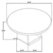 Leandro Dining Set - Levi's Discount Furniture (Vineland, NJ)