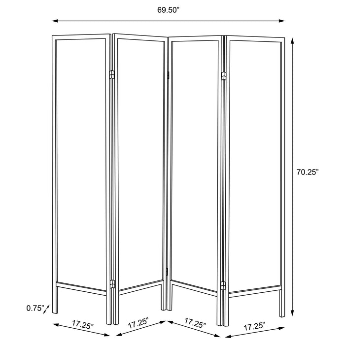 Haidera Four-Panel Room Divider - Levi's Discount Furniture (Vineland, NJ)