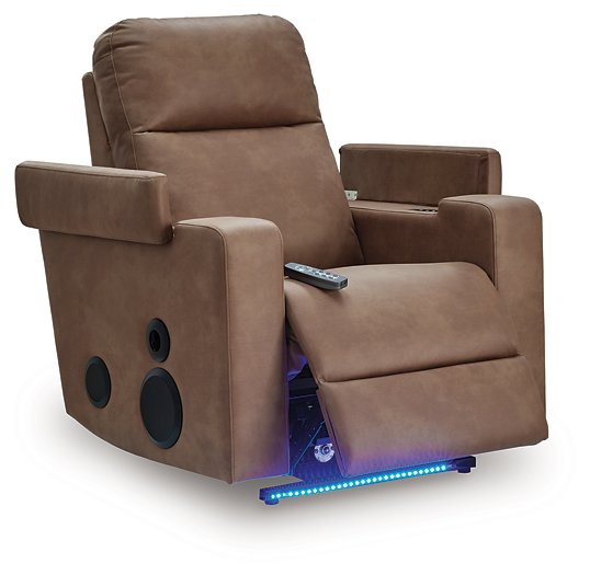Lorrenton Power Glider Recliner with Audio System - Levi's Discount Furniture (Vineland, NJ)