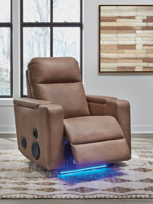 Lorrenton Power Glider Recliner with Audio System - Levi's Discount Furniture (Vineland, NJ)