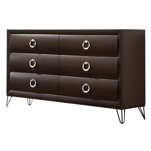 Tablita Dark Merlot Dresser - Levi's Discount Furniture (Vineland, NJ)
