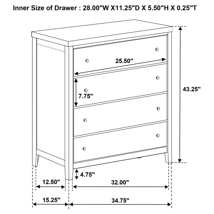 Wilkes Chest of Drawers - Levi's Discount Furniture (Vineland, NJ)