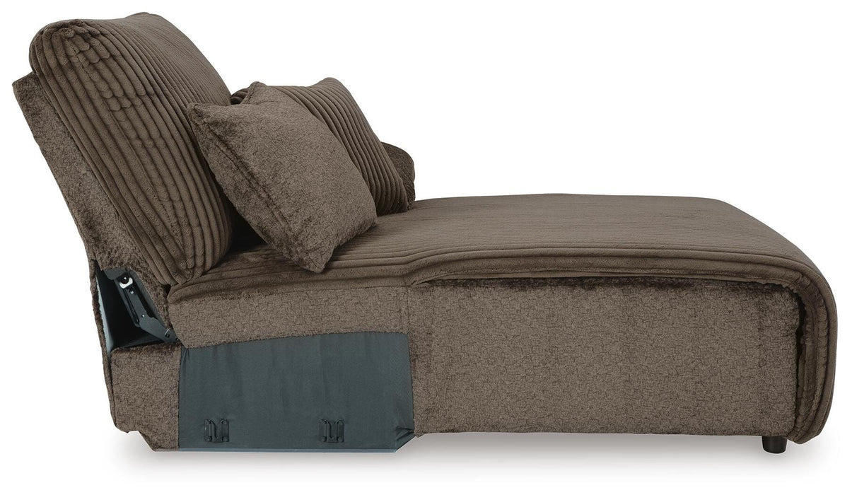 Top Tier Reclining Sectional with Chaise - Levi's Discount Furniture (Vineland, NJ)