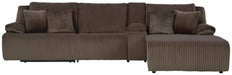 Top Tier Reclining Sectional with Chaise - Levi's Discount Furniture (Vineland, NJ)