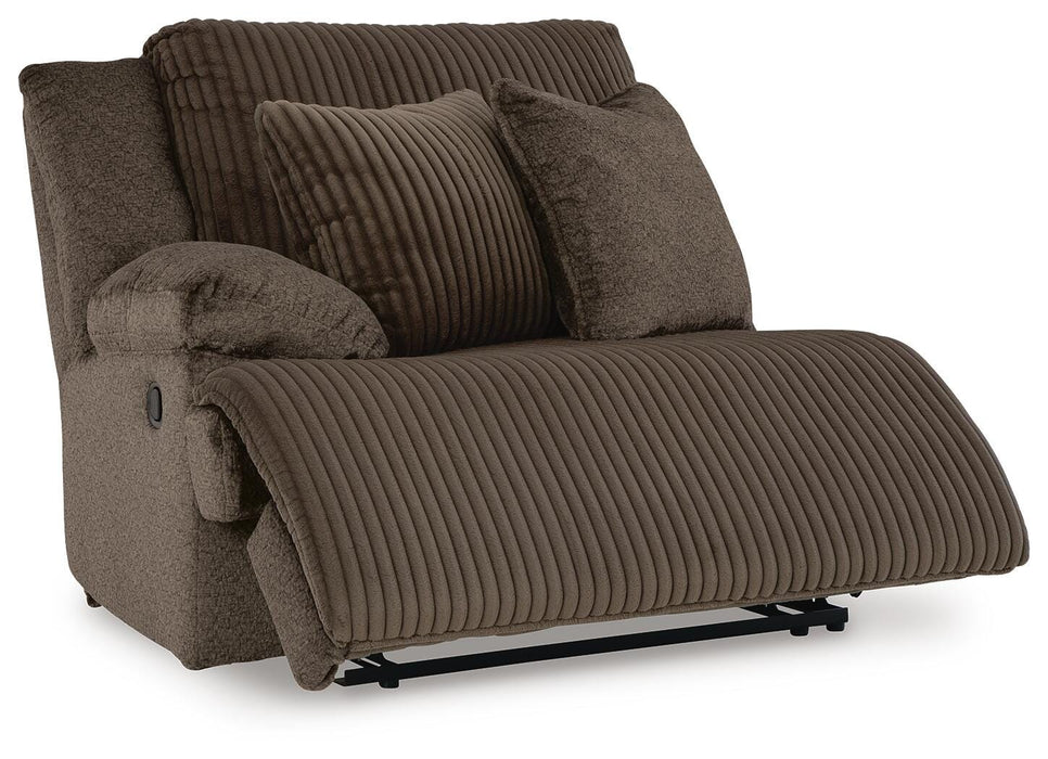 Top Tier Reclining Sectional with Chaise - Levi's Discount Furniture (Vineland, NJ)