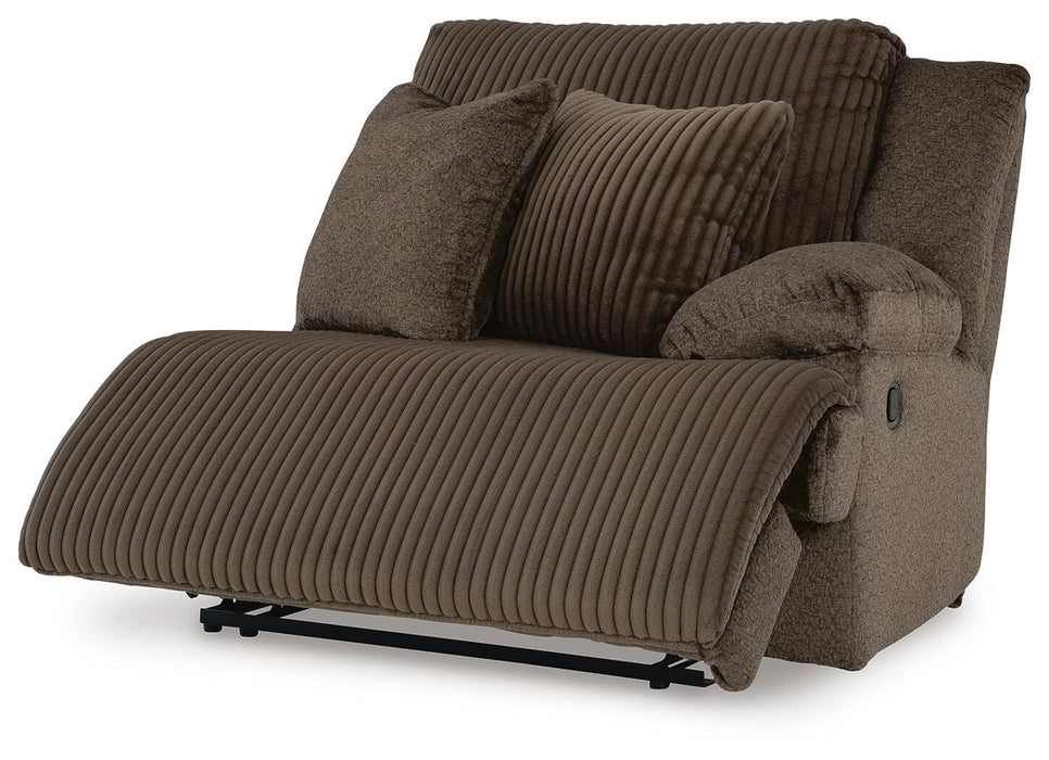 Top Tier Reclining Sectional with Chaise - Levi's Discount Furniture (Vineland, NJ)