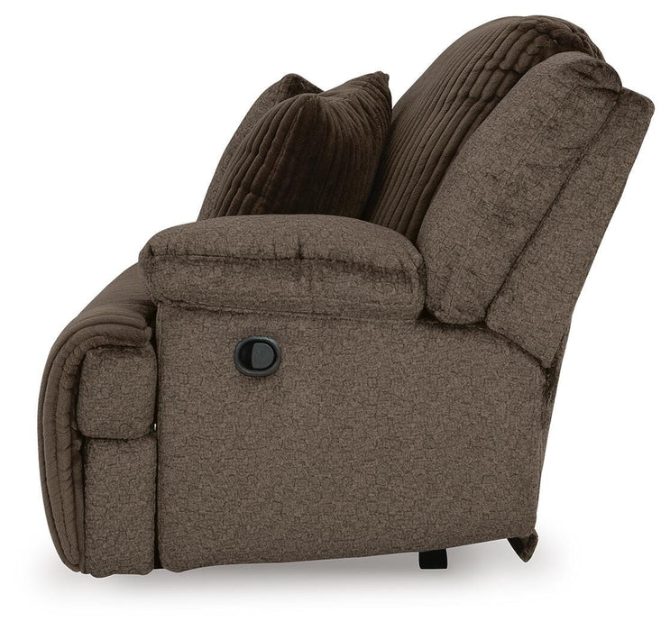 Top Tier Reclining Sectional with Chaise - Levi's Discount Furniture (Vineland, NJ)