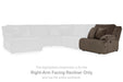 Top Tier Reclining Sectional with Chaise - Levi's Discount Furniture (Vineland, NJ)