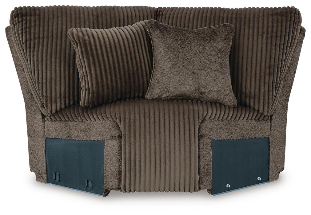 Top Tier Reclining Sectional with Chaise - Levi's Discount Furniture (Vineland, NJ)