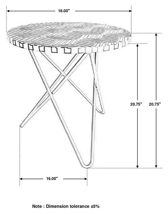 Xenia Side Table - Levi's Discount Furniture (Vineland, NJ)