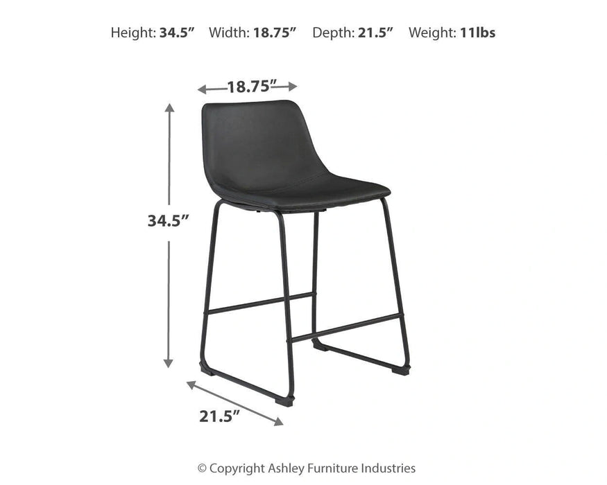 Centiar Counter Height Bar Stool - Levi's Discount Furniture (Vineland, NJ)