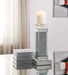 Rekha Mirrored & Faux Crystals Accent Candleholder - Levi's Discount Furniture (Vineland, NJ)