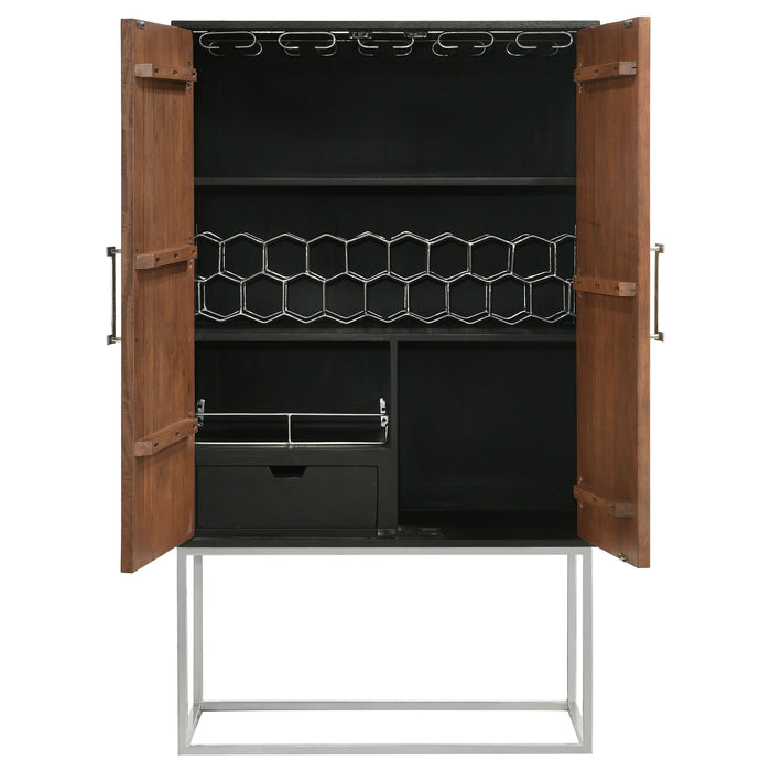 Borman Bar Cabinet - Levi's Discount Furniture (Vineland, NJ)
