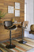 Bellatier Adjustable Height Bar Stool - Levi's Discount Furniture (Vineland, NJ)