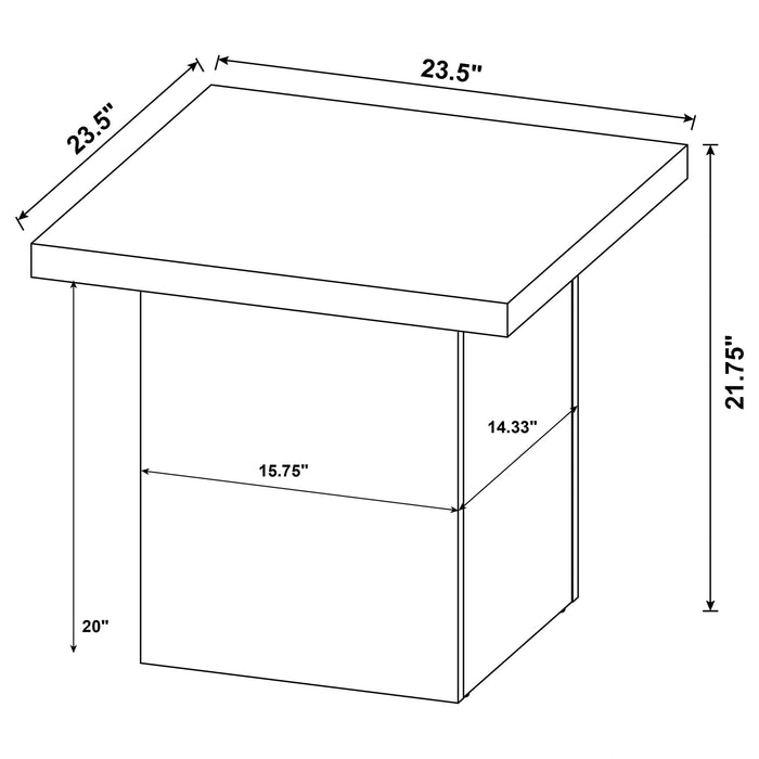 Devar End Table - Levi's Discount Furniture (Vineland, NJ)