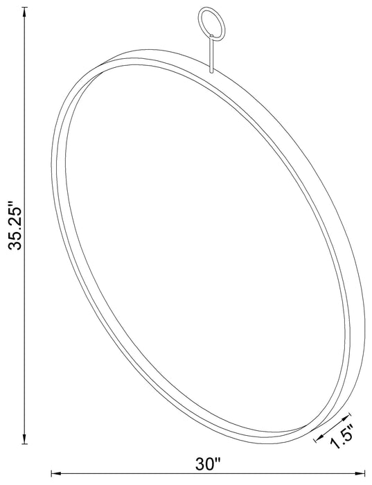 Gwyneth Wall Mirror - Levi's Discount Furniture (Vineland, NJ)