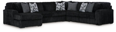 Midnight-Madness Sectional with Chaise - Levi's Discount Furniture (Vineland, NJ)