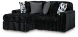 Midnight-Madness Sectional with Chaise - Levi's Discount Furniture (Vineland, NJ)