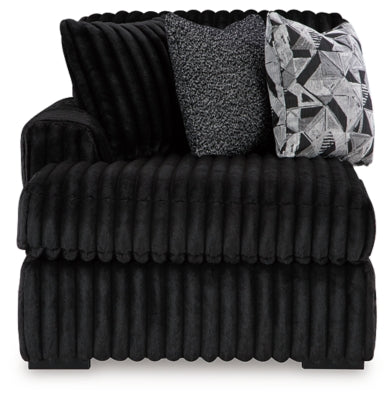 Midnight-Madness Sectional with Chaise - Levi's Discount Furniture (Vineland, NJ)