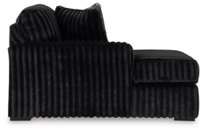 Midnight-Madness Sectional with Chaise - Levi's Discount Furniture (Vineland, NJ)