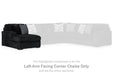 Midnight-Madness Sectional with Chaise - Levi's Discount Furniture (Vineland, NJ)
