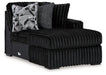 Midnight-Madness Sectional with Chaise - Levi's Discount Furniture (Vineland, NJ)