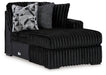 Midnight-Madness Sectional with Chaise - Levi's Discount Furniture (Vineland, NJ)