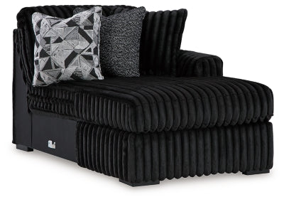 Midnight-Madness Sectional with Chaise - Levi's Discount Furniture (Vineland, NJ)