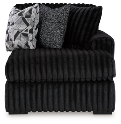 Midnight-Madness Sectional with Chaise - Levi's Discount Furniture (Vineland, NJ)