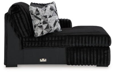 Midnight-Madness Sectional with Chaise - Levi's Discount Furniture (Vineland, NJ)