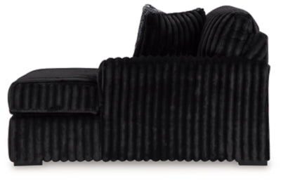 Midnight-Madness Sectional with Chaise - Levi's Discount Furniture (Vineland, NJ)