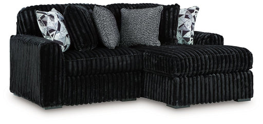 Midnight-Madness Sectional with Chaise - Levi's Discount Furniture (Vineland, NJ)