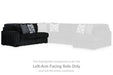 Midnight-Madness Sectional with Chaise - Levi's Discount Furniture (Vineland, NJ)