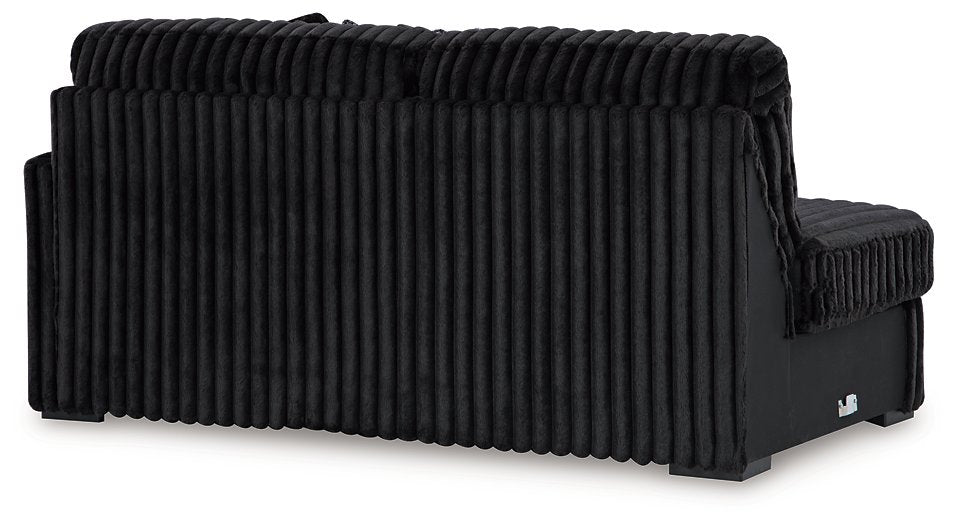 Midnight-Madness Sectional with Chaise - Levi's Discount Furniture (Vineland, NJ)