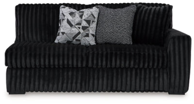 Midnight-Madness Sectional with Chaise - Levi's Discount Furniture (Vineland, NJ)