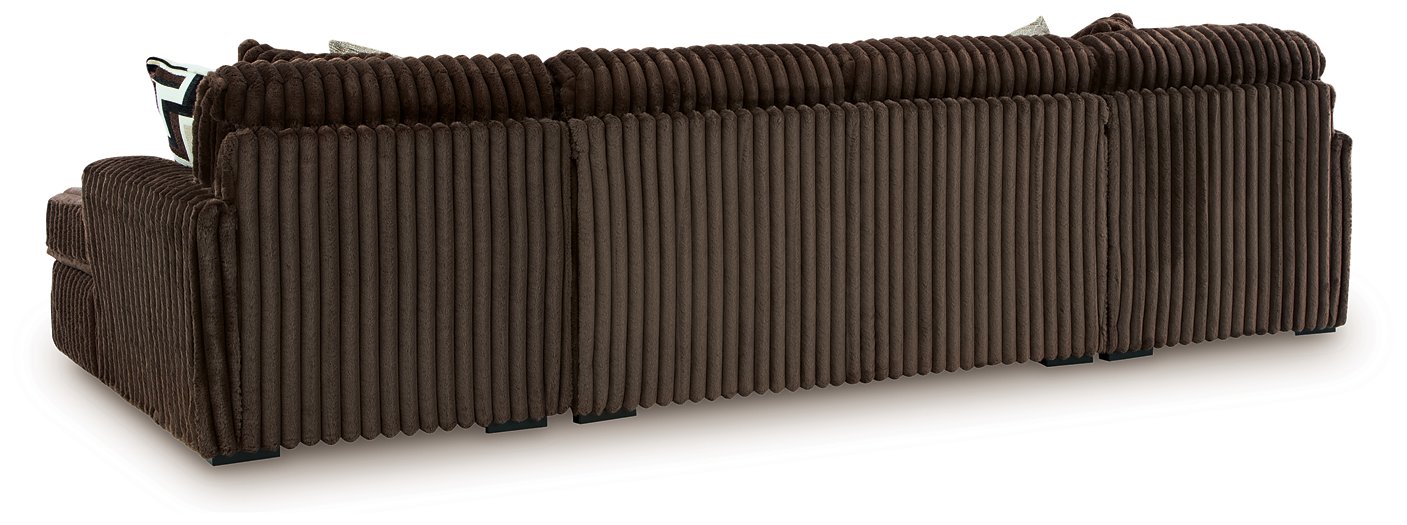 Midnight-Madness Sectional with Chaise - Levi's Discount Furniture (Vineland, NJ)