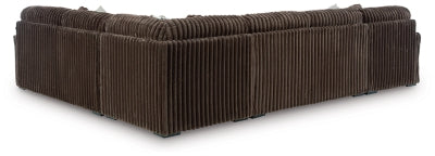 Midnight-Madness Sectional with Chaise - Levi's Discount Furniture (Vineland, NJ)