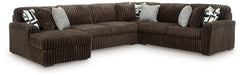Midnight-Madness Sectional with Chaise - Levi's Discount Furniture (Vineland, NJ)
