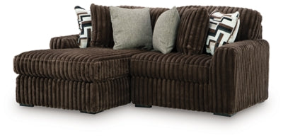 Midnight-Madness Sectional with Chaise - Levi's Discount Furniture (Vineland, NJ)