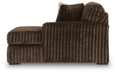Midnight-Madness Sectional with Chaise - Levi's Discount Furniture (Vineland, NJ)