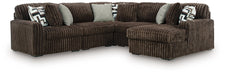 Midnight-Madness Sectional with Chaise - Levi's Discount Furniture (Vineland, NJ)