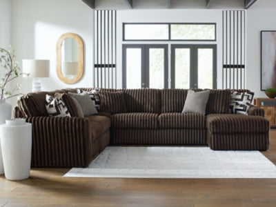 Midnight-Madness Sectional with Chaise - Levi's Discount Furniture (Vineland, NJ)