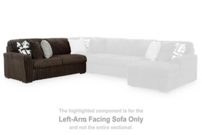 Midnight-Madness Sectional with Chaise - Levi's Discount Furniture (Vineland, NJ)